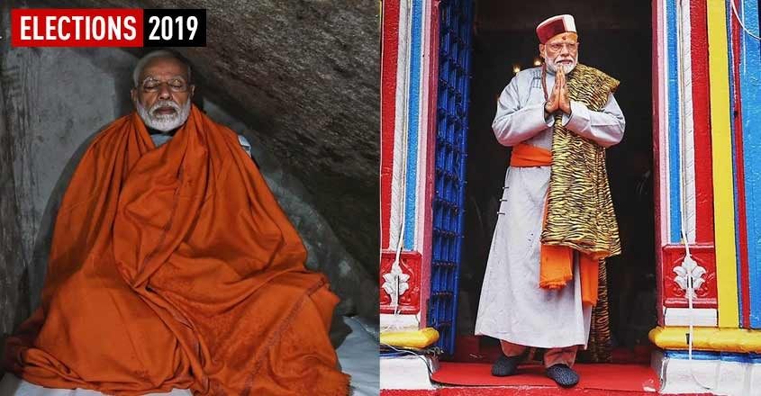 PM Modi Prays At Kedarnath Treks 2 Km And Meditates In A Cave India