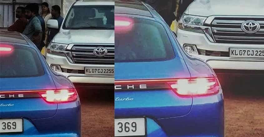 Mohanlal & Mammootty cars in a single frame, fans go wild  Fast Track