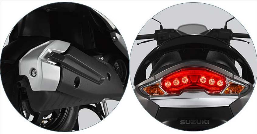 suzuki gixxer silencer guard