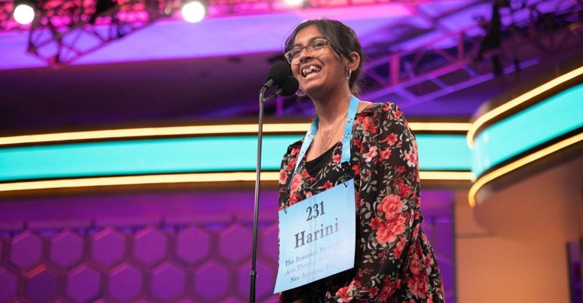 Indian-American Harini Logan Crowned 2022 Scripps National Spelling Bee ...