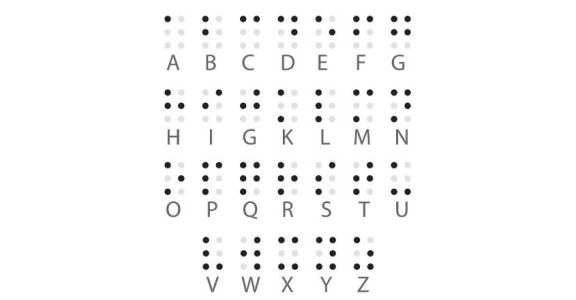 Am I missing something? #mallycinco #braille