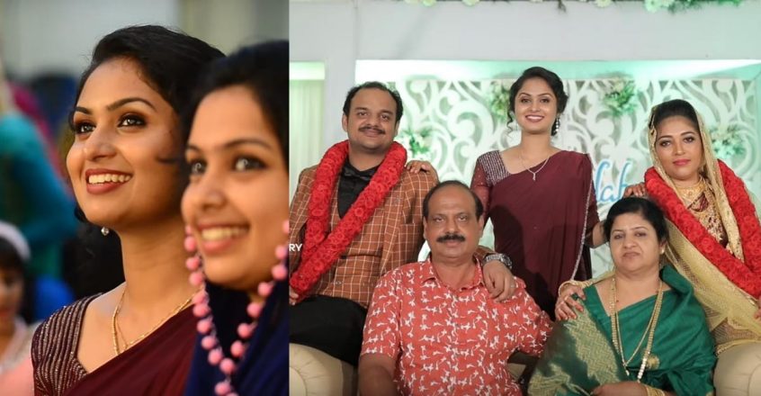 'Aadu 2' fame Nazreen Nazar shines at brother's wedding | Video