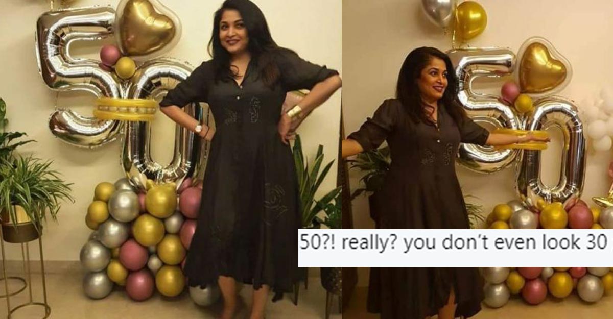 You don't look like 50: Netizens tell Ramya Krishnan after she shares birthday pics