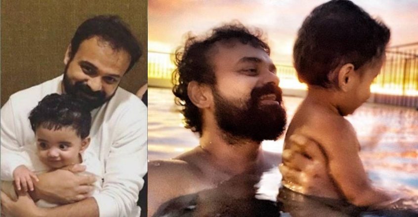 When your child shows the light: Kunchacko Boban's pic with little