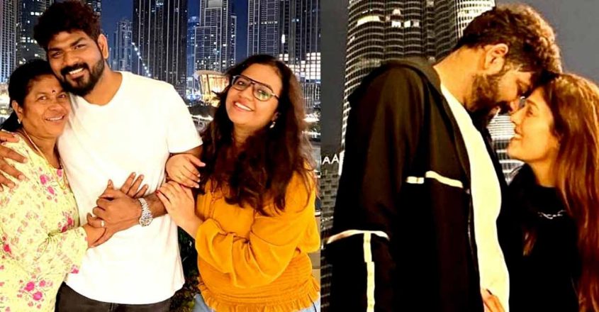 Vignesh Shivan Celebrates B'day Beneath Burj Khalifa | Entertainment ...