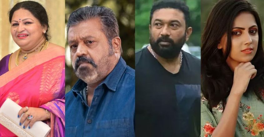 Baburaj, other Mollywood actors rally in support of Suresh Gopi ...