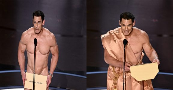 John Cena Goes Nude To Present Best Costume Award At Oscars 2024 Onmanorama 