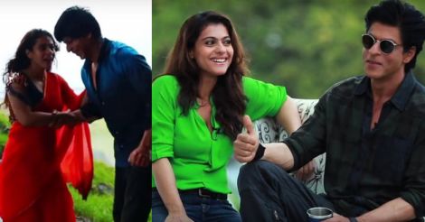 Shah Rukh Khan, Kajol and Rohit Shetty during the Sneak Preview of film ' Dilwale