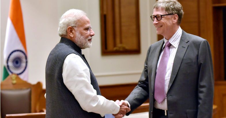 Demonetization: Bill Gates hails PM Modi's 'bold move' to curb shadow ...