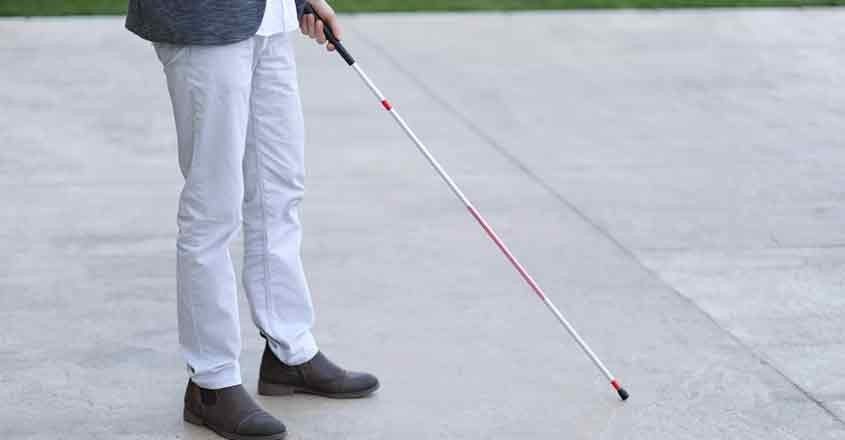 App-enabled suitcase to help blind people walk freely at airports