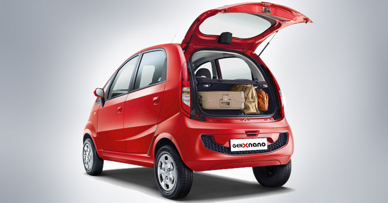 A luggage boot space, automatic gearbox-that's what the Nex Gen Tata Nano  has to offer