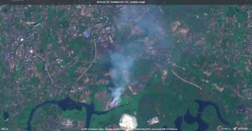 Satellite View Of Kerala 567 Fires Spotted By Satellites In 55 Days Across Kerala | Manorama English