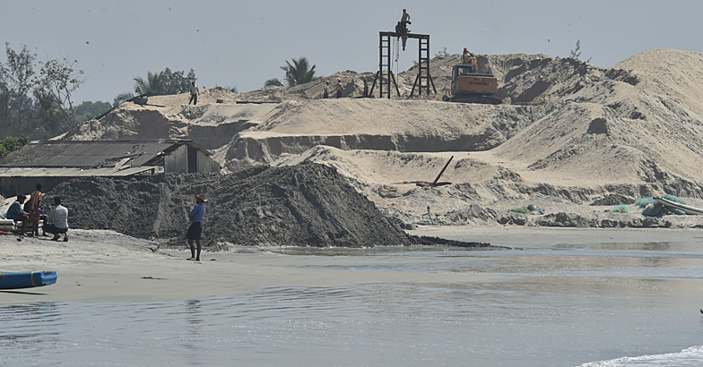 Private company to be allowed to carry out beach sand mining?