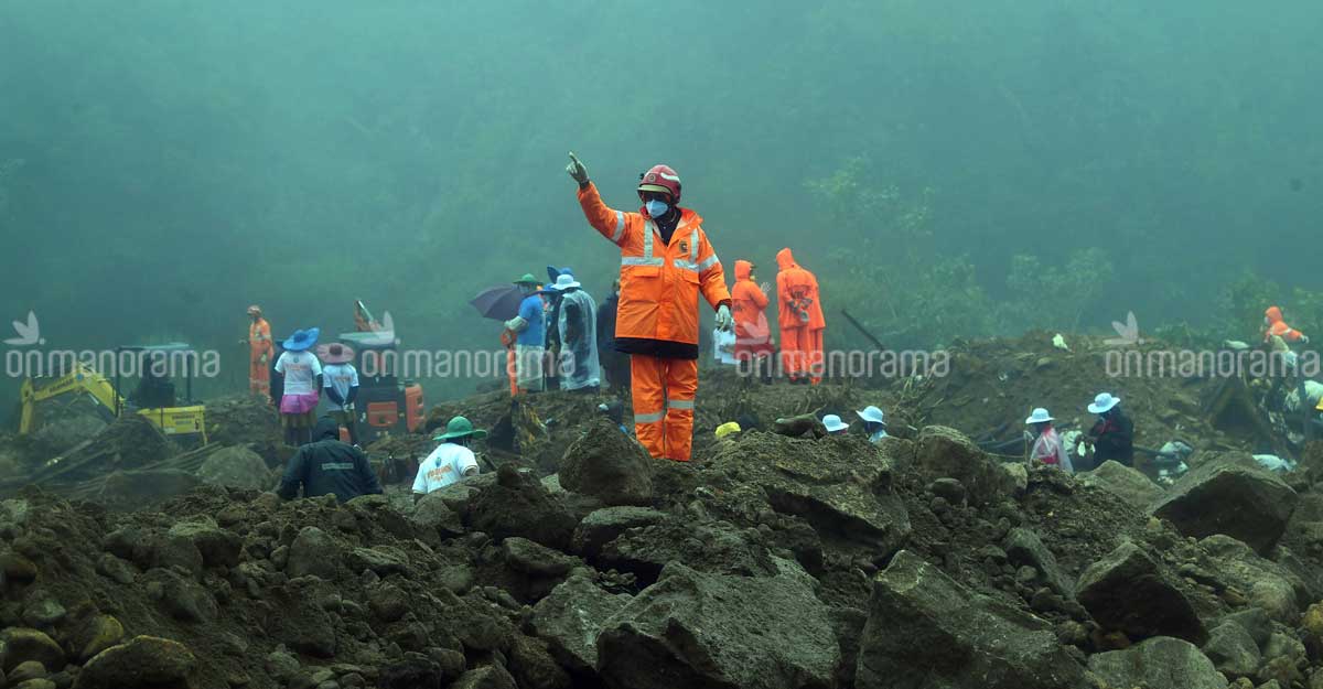 Relief afar: Pettimudi landslip victims sink in a misery marsh