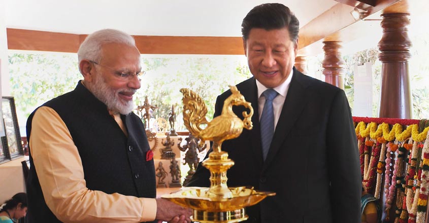 Modi, Xi avoid Kashmir during talks at informal summit