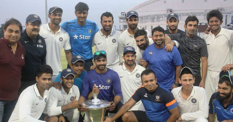 India Blue Clinch Duleep Trophy With Thumping Win | Duleep Trophy ...