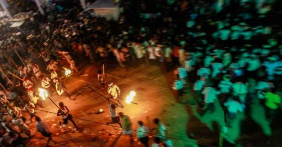 It is an all-out stick fight: Visit the Banni festival next time in AP |  Tourist | Glimpses Of Kerala | Beyond Kerala | Religion | Videos |  Attractions