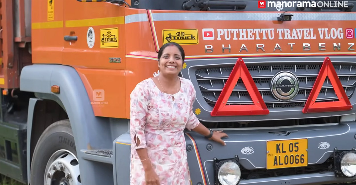 Kerala homemaker-turned-truck driver explores India from behind the wheel