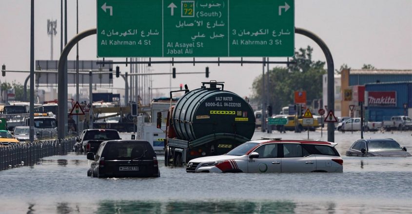 UAE floods: Indian embassy advises citizens to reschedule non-essential ...